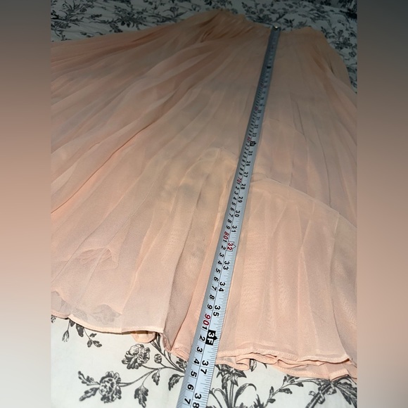 BEBE PEACH sheer maxi skirt size Small - Picture 7 of 11